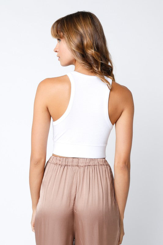 The ‘Ribbed Cropped Tank’
