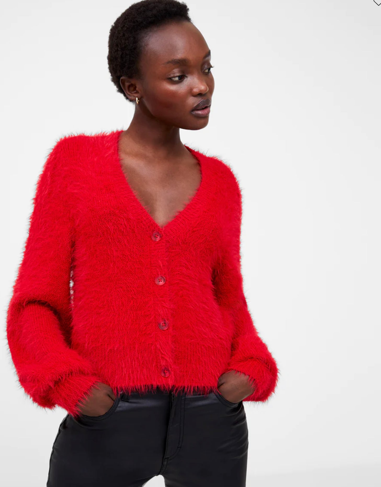 French Connection ‘Meena Fluffy Ls Cardigan’
