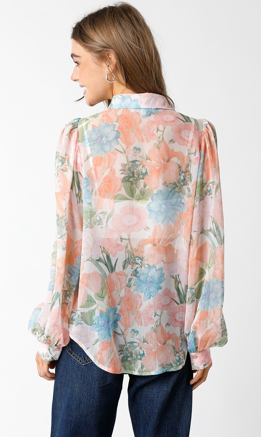 The ‘Tisha Floral Top’