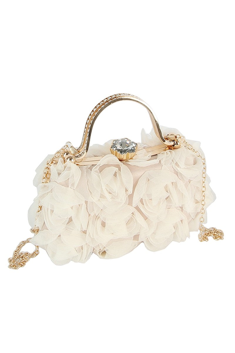 The ‘Chiffon Flower Clutch Bag’