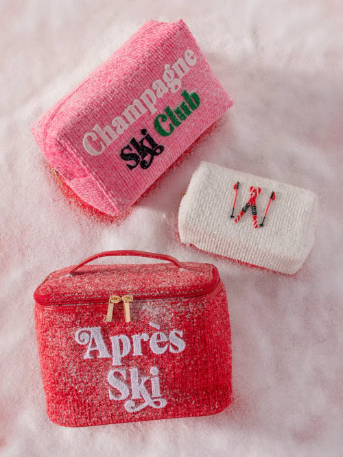 Shiraleah 'Champagne Ski Club Zip Pouch'