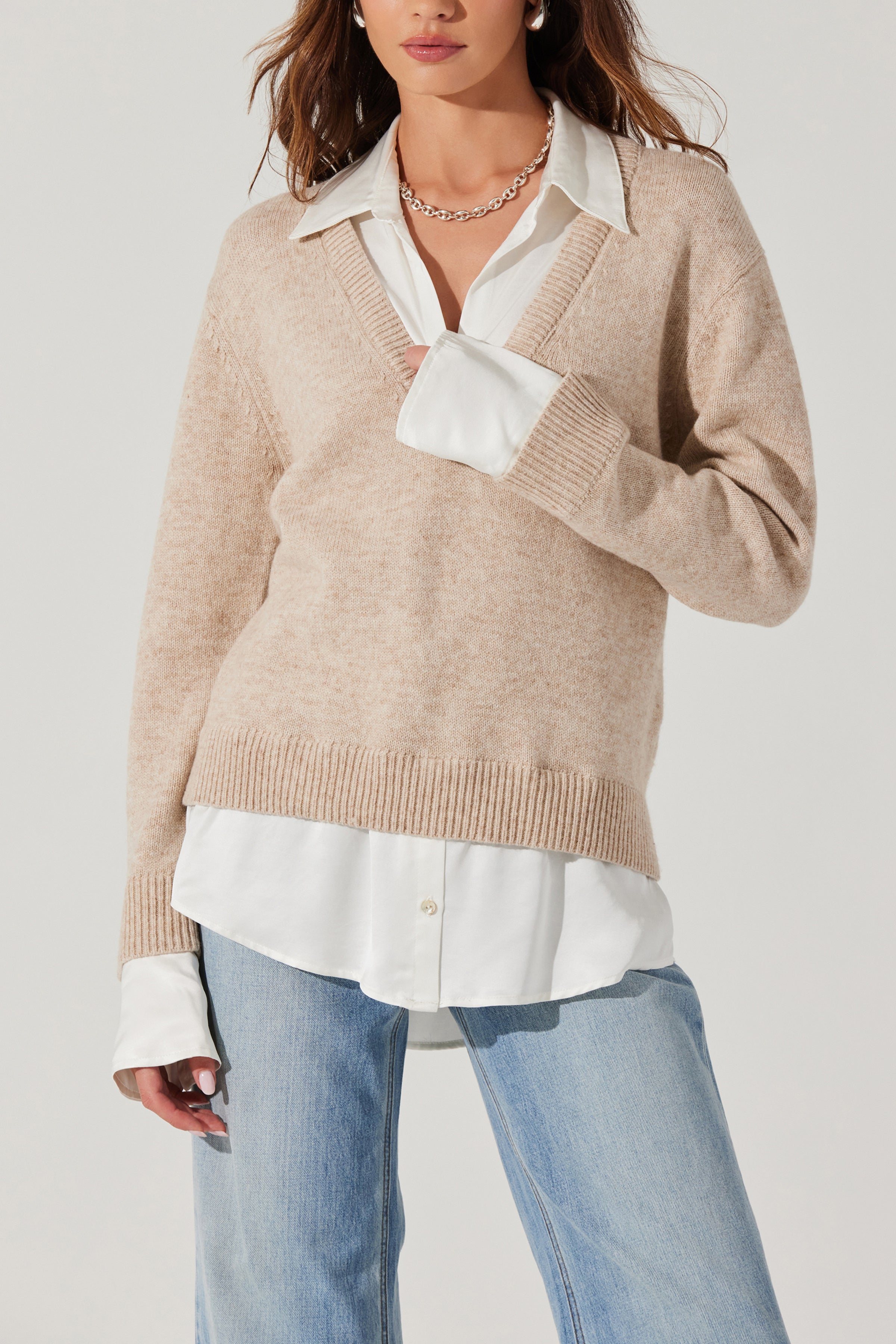 ASTR the Label ‘Jianna Layered Sweater’