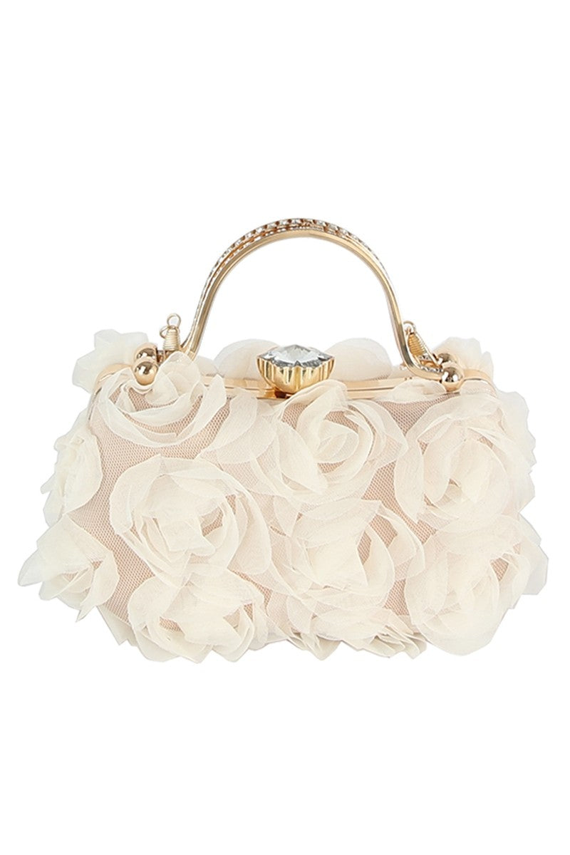 The ‘Chiffon Flower Clutch Bag’