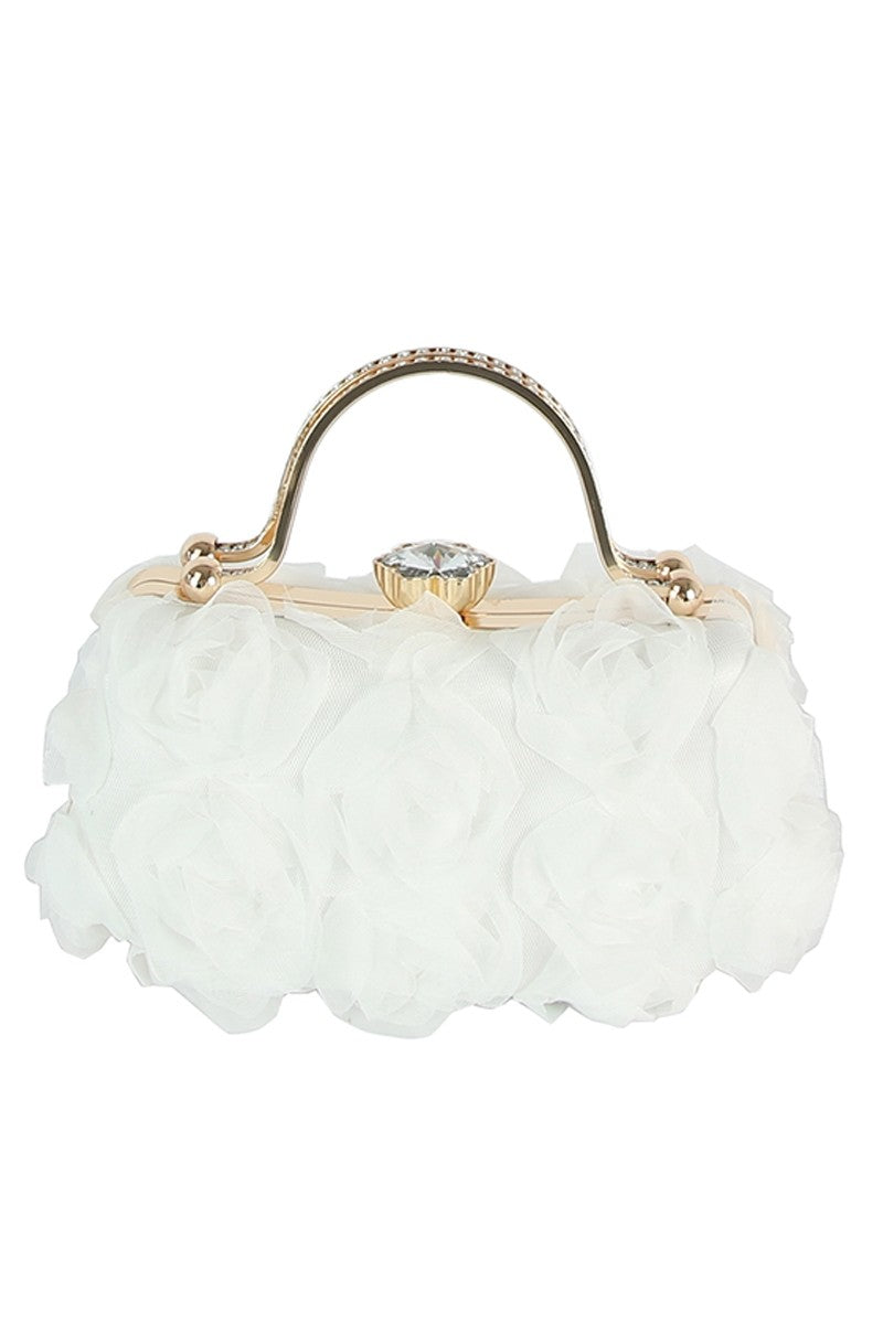The ‘Chiffon Flower Clutch Bag’