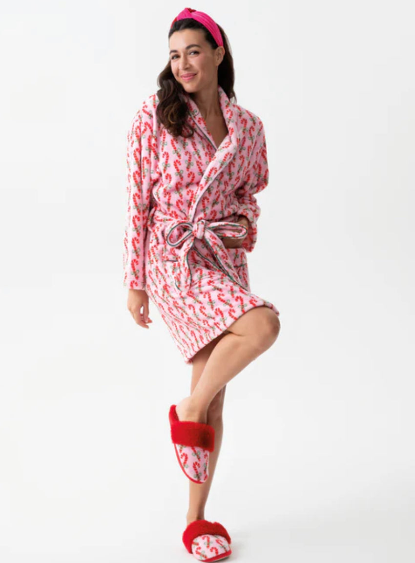 Shiraleah ‘Felicity Candy Cane Robe’