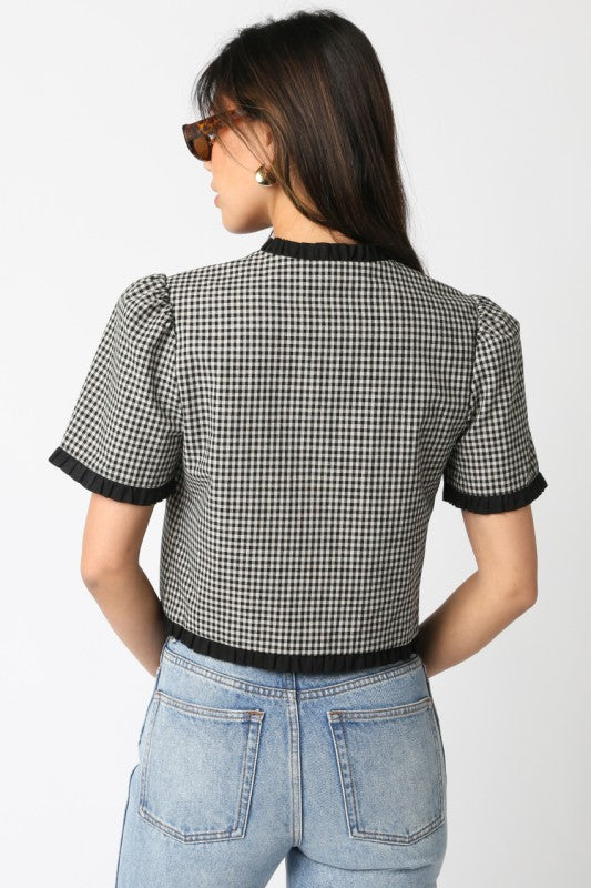 The 'Tarra Checkered Top'