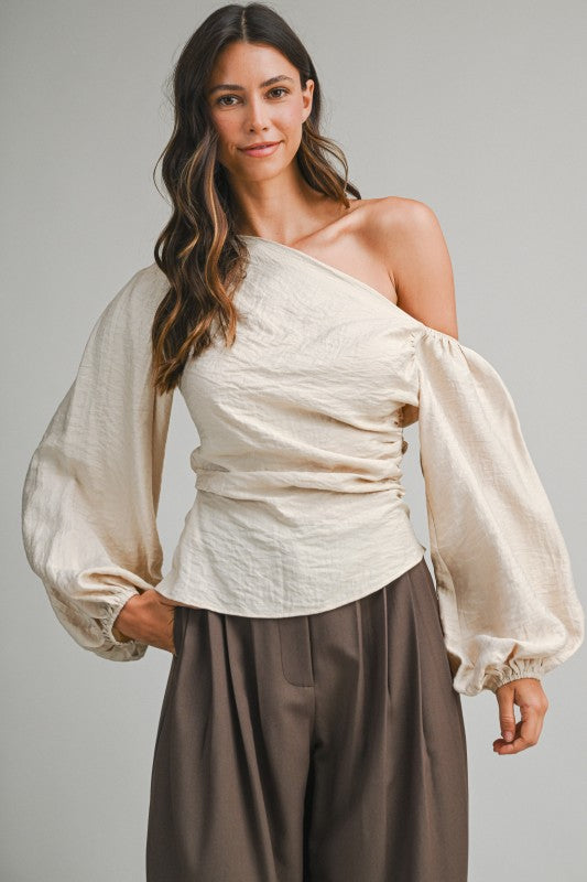 The 'Grace One Shoulder Top'