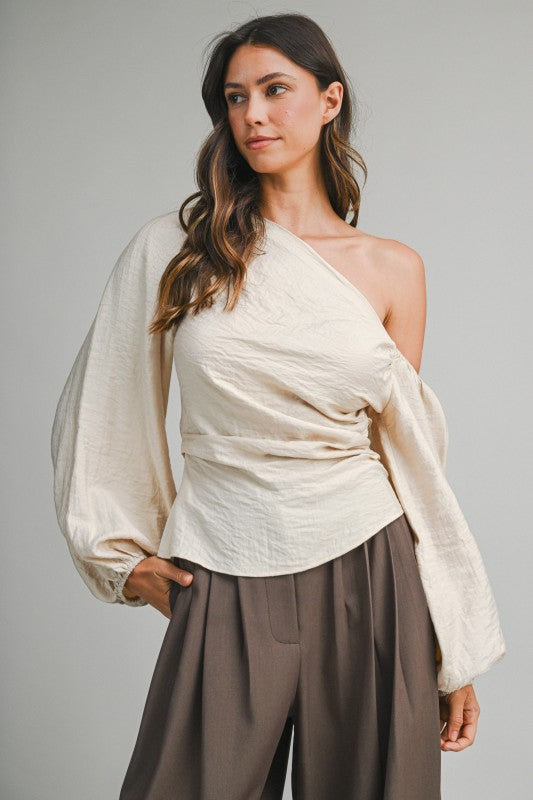 The 'Grace One Shoulder Top'