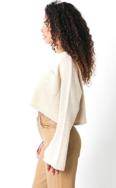 The ‘Ciera Cropped Pullover’