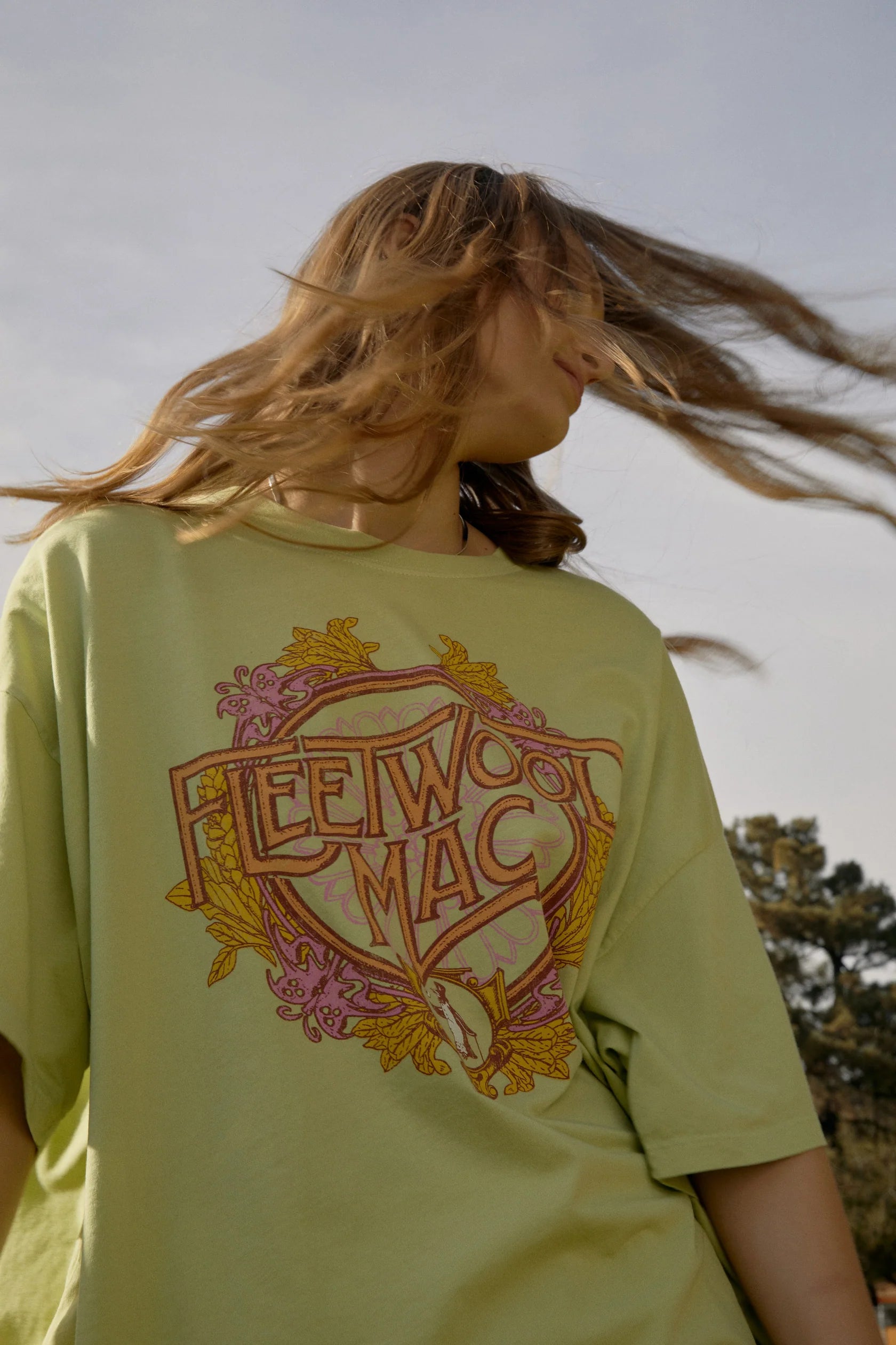Daydreamer LA ‘Fleetwood Mac Flower Tee’