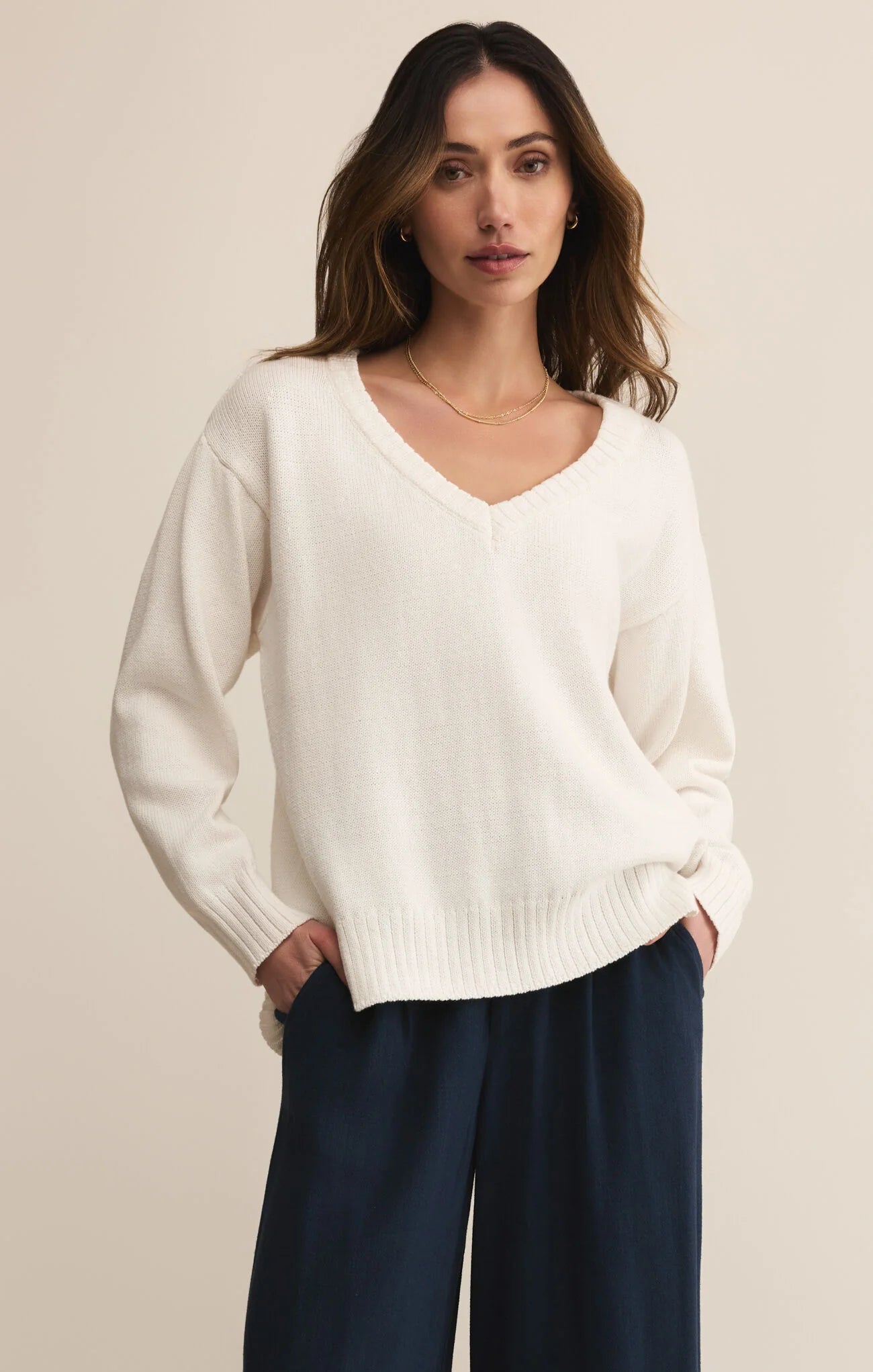 Z Supply ‘All Around Vneck Sweater’