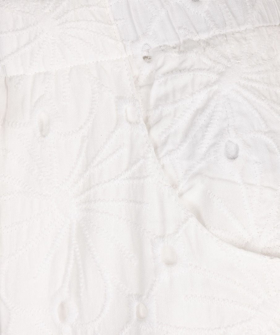 Esqualo ‘Emb Flower Pant’
