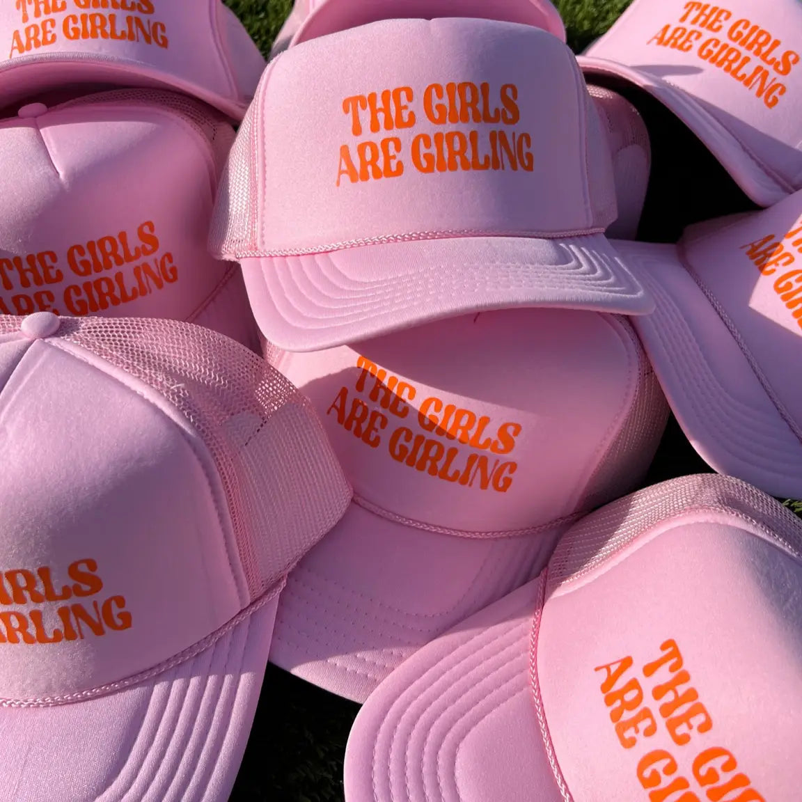 The 'Girls Are Girling Trucker Hat'