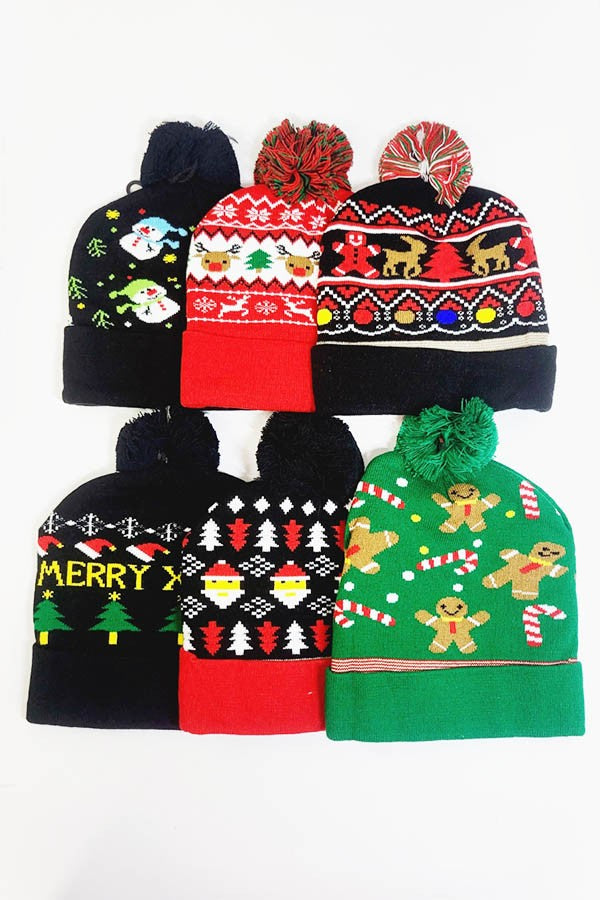 The ‘Christmas Light Up Beanie’