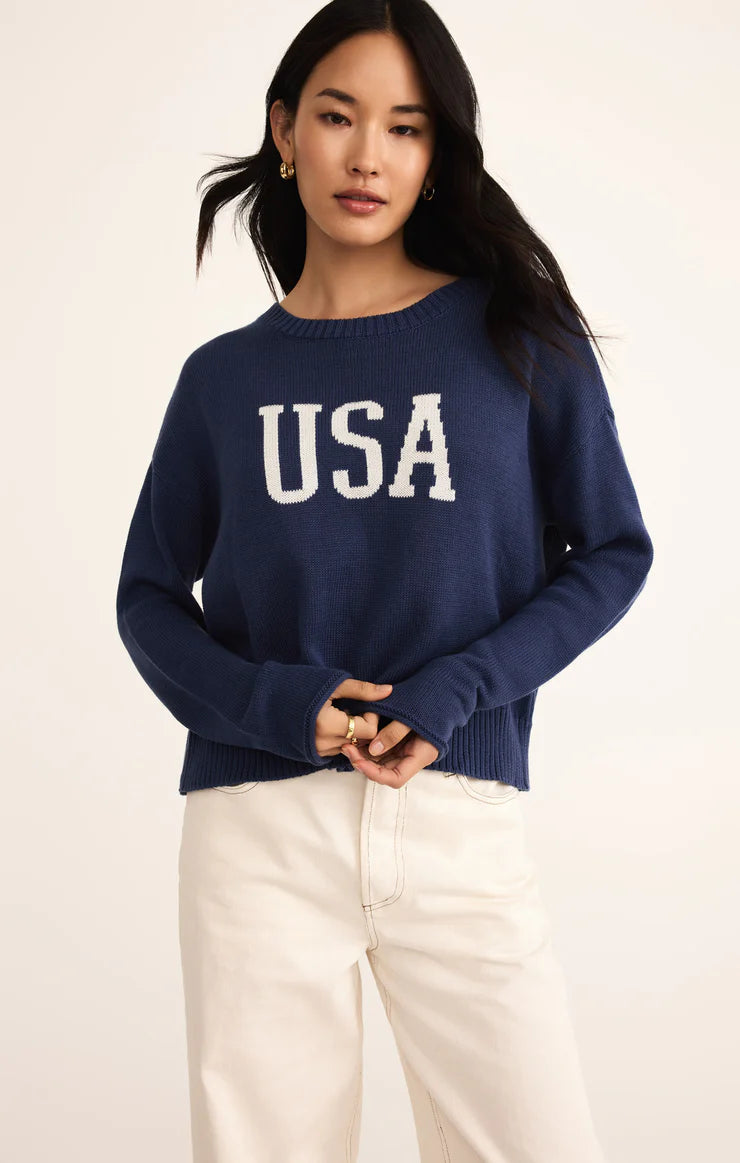 Z Supply ‘Sienna USA Sweater’