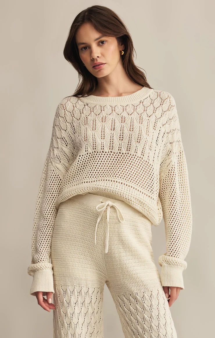 Z Supply ‘Rue Crochet Sweater’