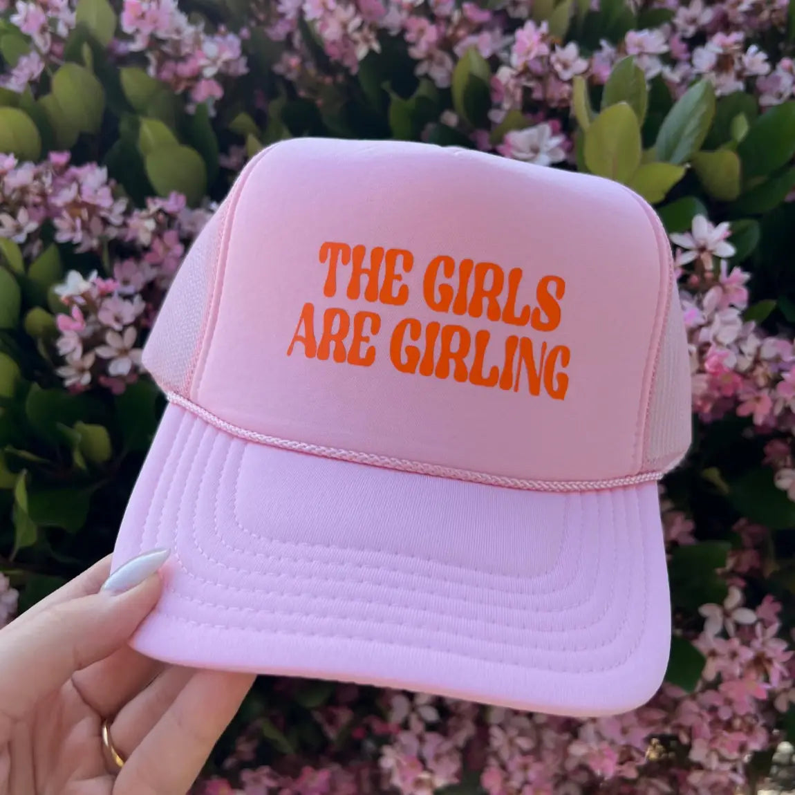 The 'Girls Are Girling Trucker Hat'