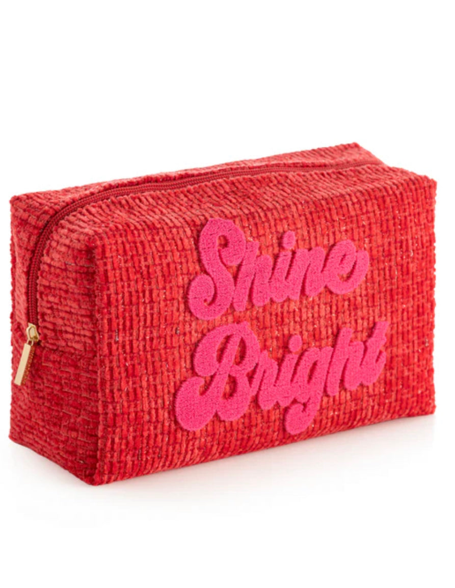 Shiraleah ‘Shine Bright Zip Pouch’