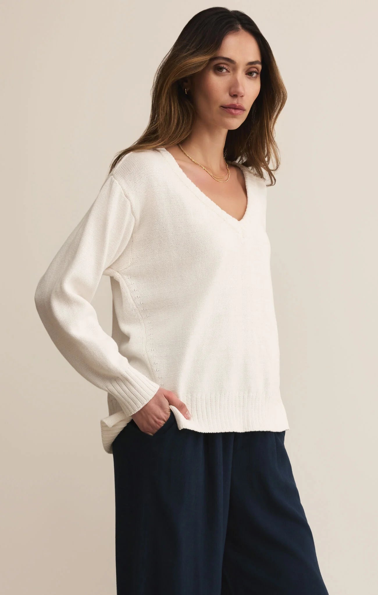 Z Supply ‘All Around Vneck Sweater’