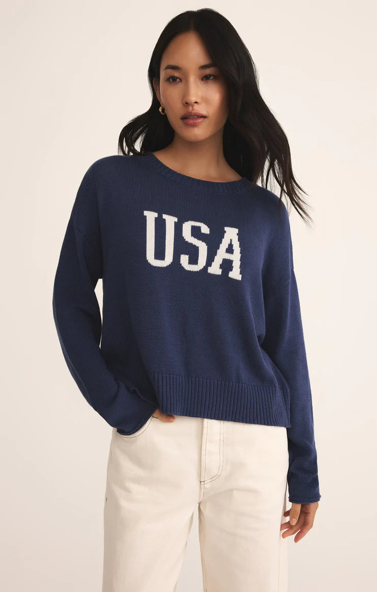 Z Supply ‘Sienna USA Sweater’