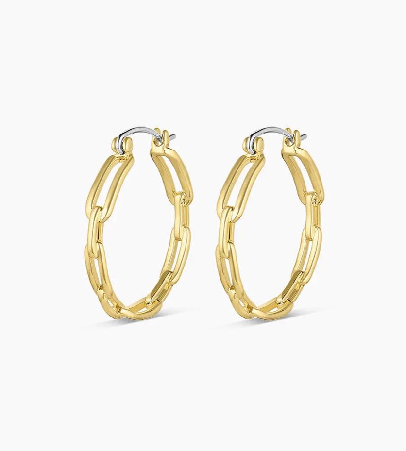 Gorjana ‘Parker Link Hoops’