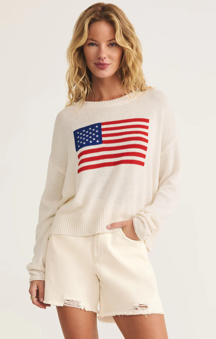 Z Supply ‘Sienna Patriot Sweater’