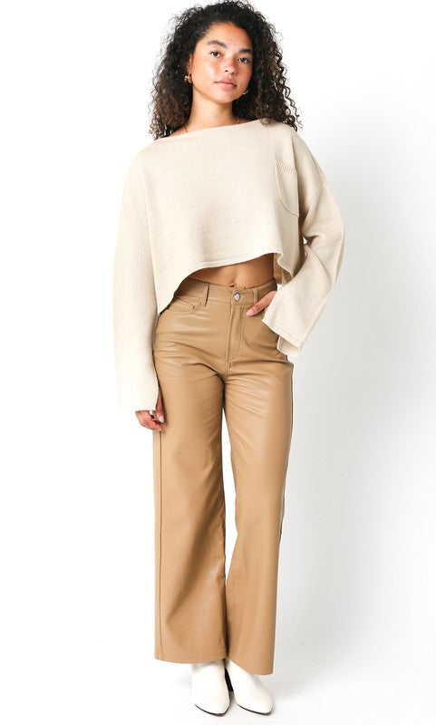 The ‘Ciera Cropped Pullover’