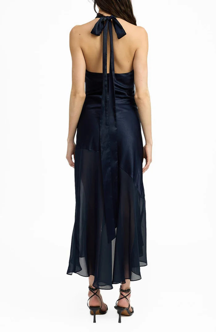 En Saison ‘Halter Neck Chiffon Maxi Dress’