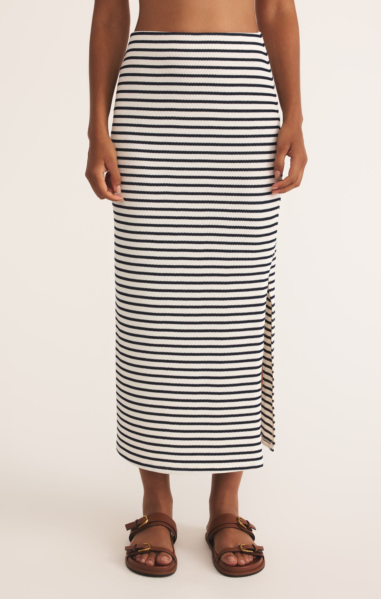 ZSupply 'Ainslie Stripe Midi Skirt'