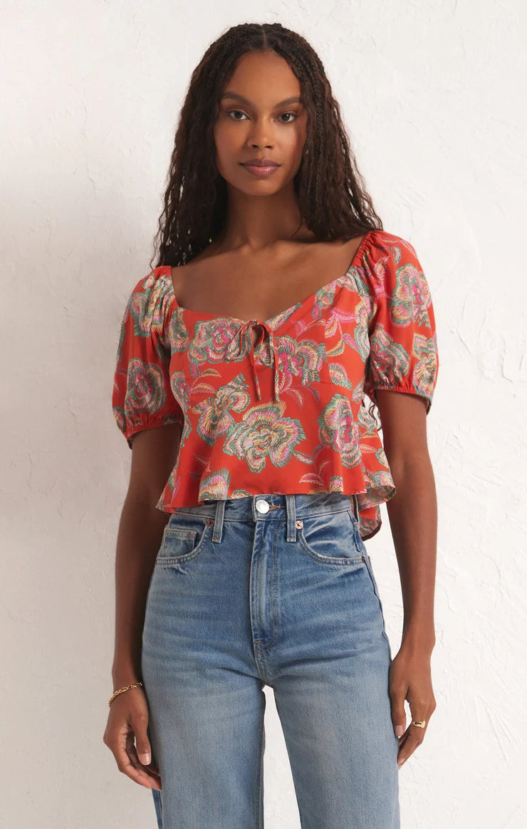 Zsupply ‘Renelle Tango Floral Top’