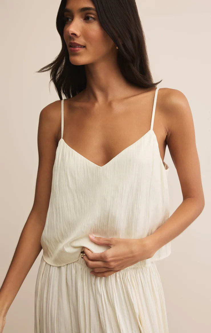 Z Supply ‘Fiore Crinkle Satin Tank’