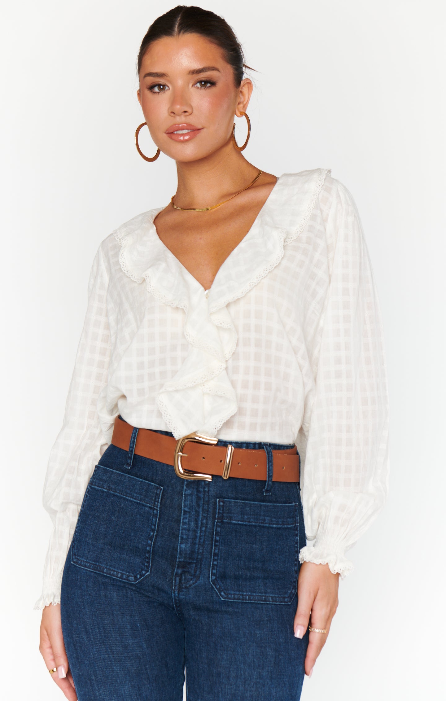 Show Me Your Mumu ‘Lydia Ruffle Top’