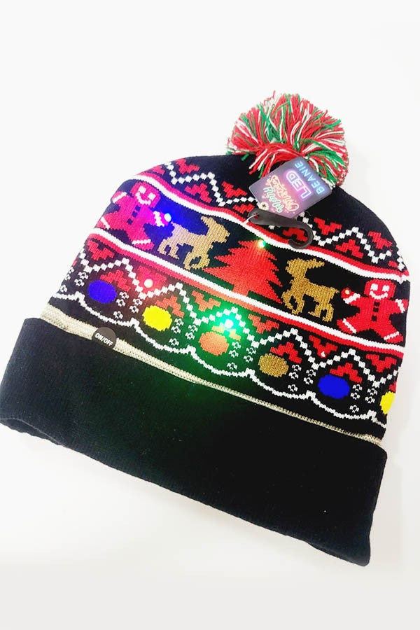 The ‘Christmas Light Up Beanie’