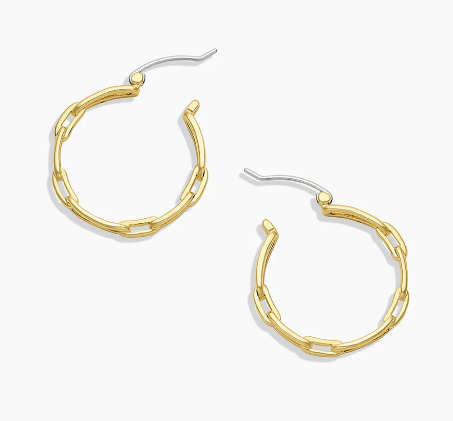 Gorjana ‘Parker Link Hoops’