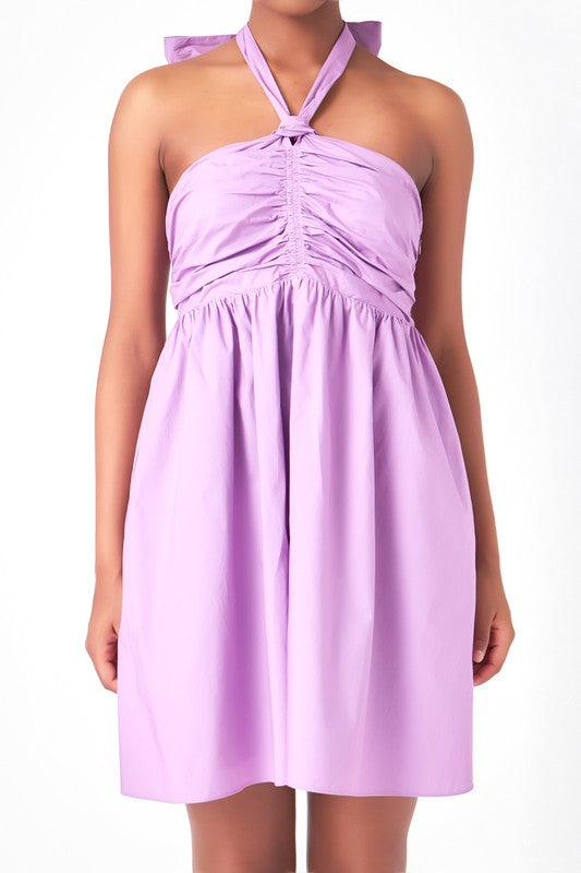 The ‘Lilac Halter Dress’
