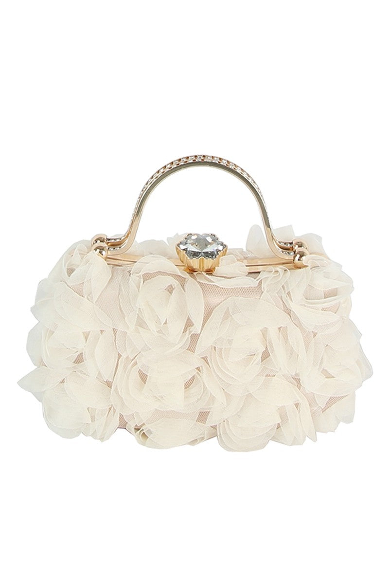 The ‘Chiffon Flower Clutch Bag’