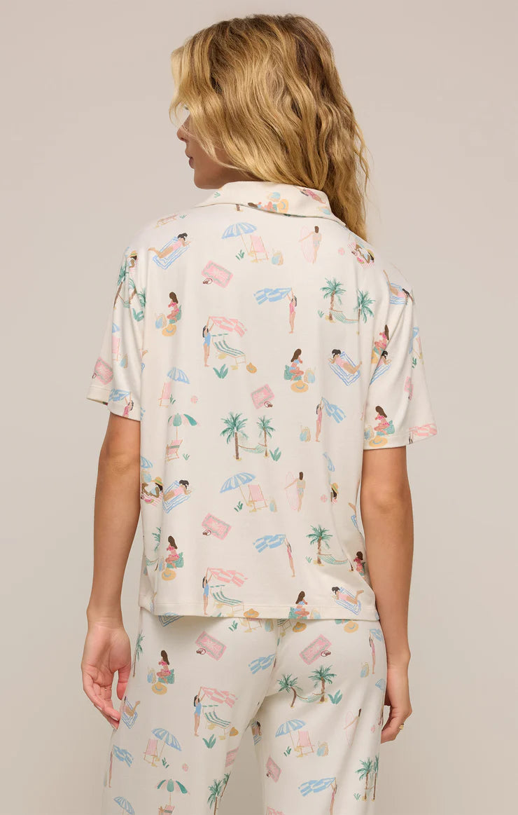 Z Supply ‘Beach Days Pj Top’