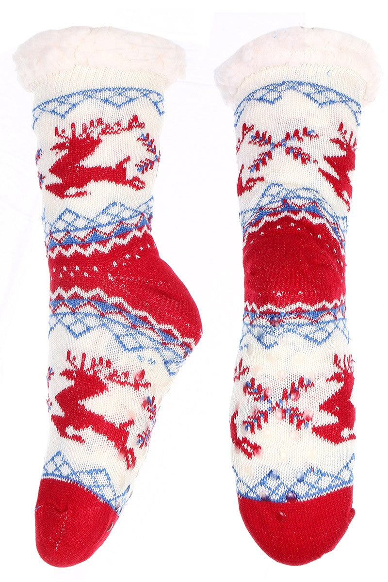 The ‘Reindeer Slipper Sock’