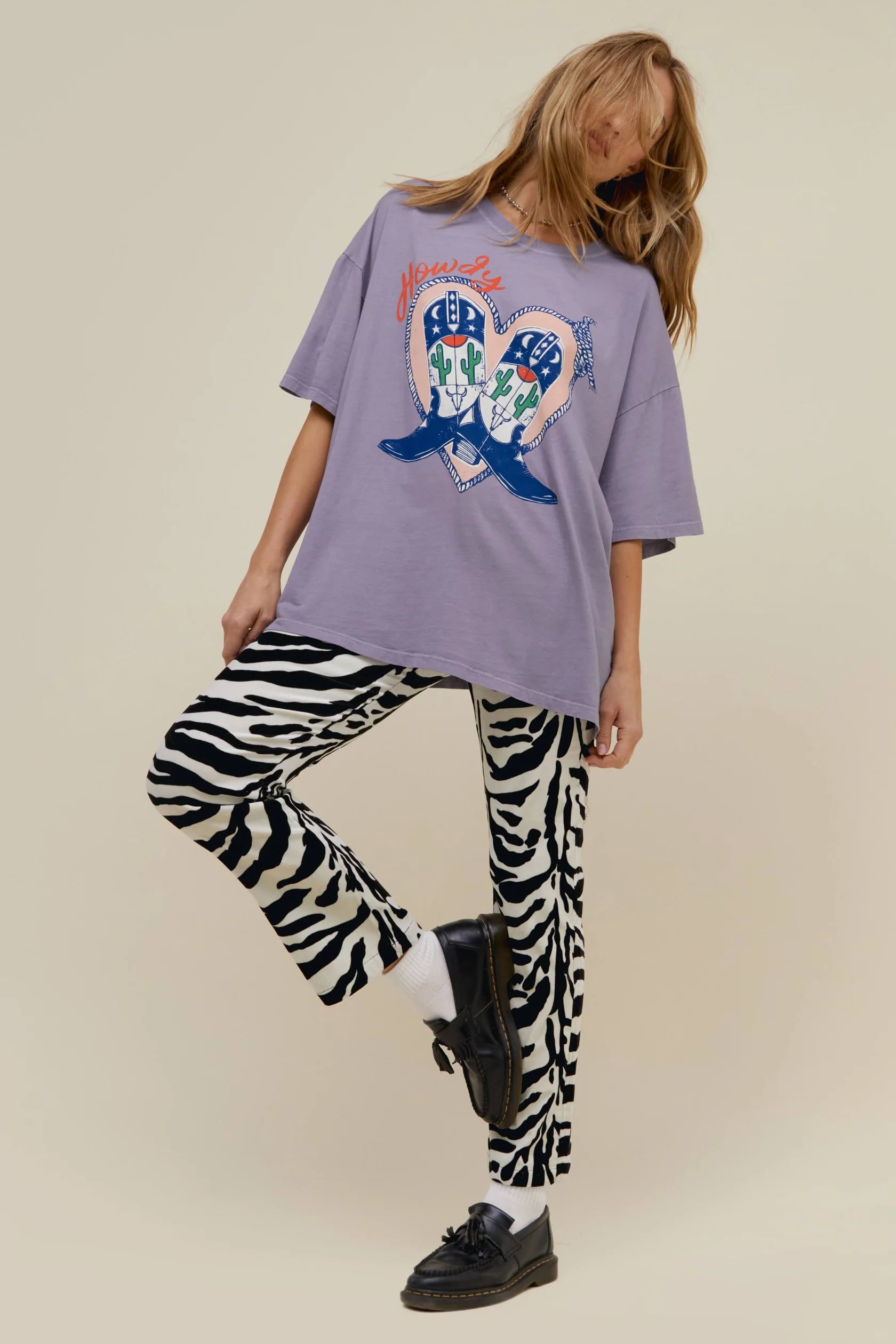 Daydreamer LA ‘Howdy Boots OS Tee’