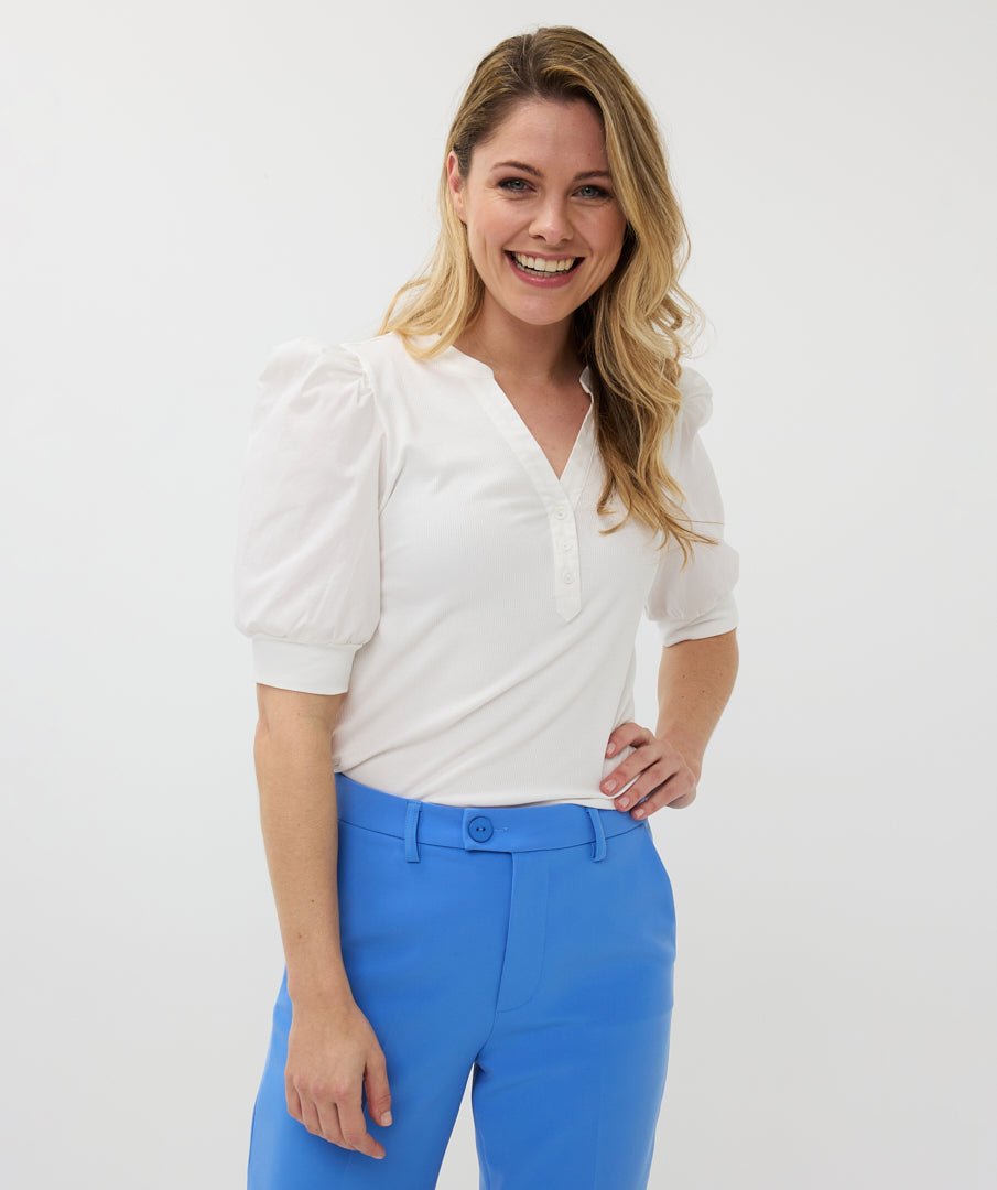 Esqualo 'Rib Top Puff Poplin'