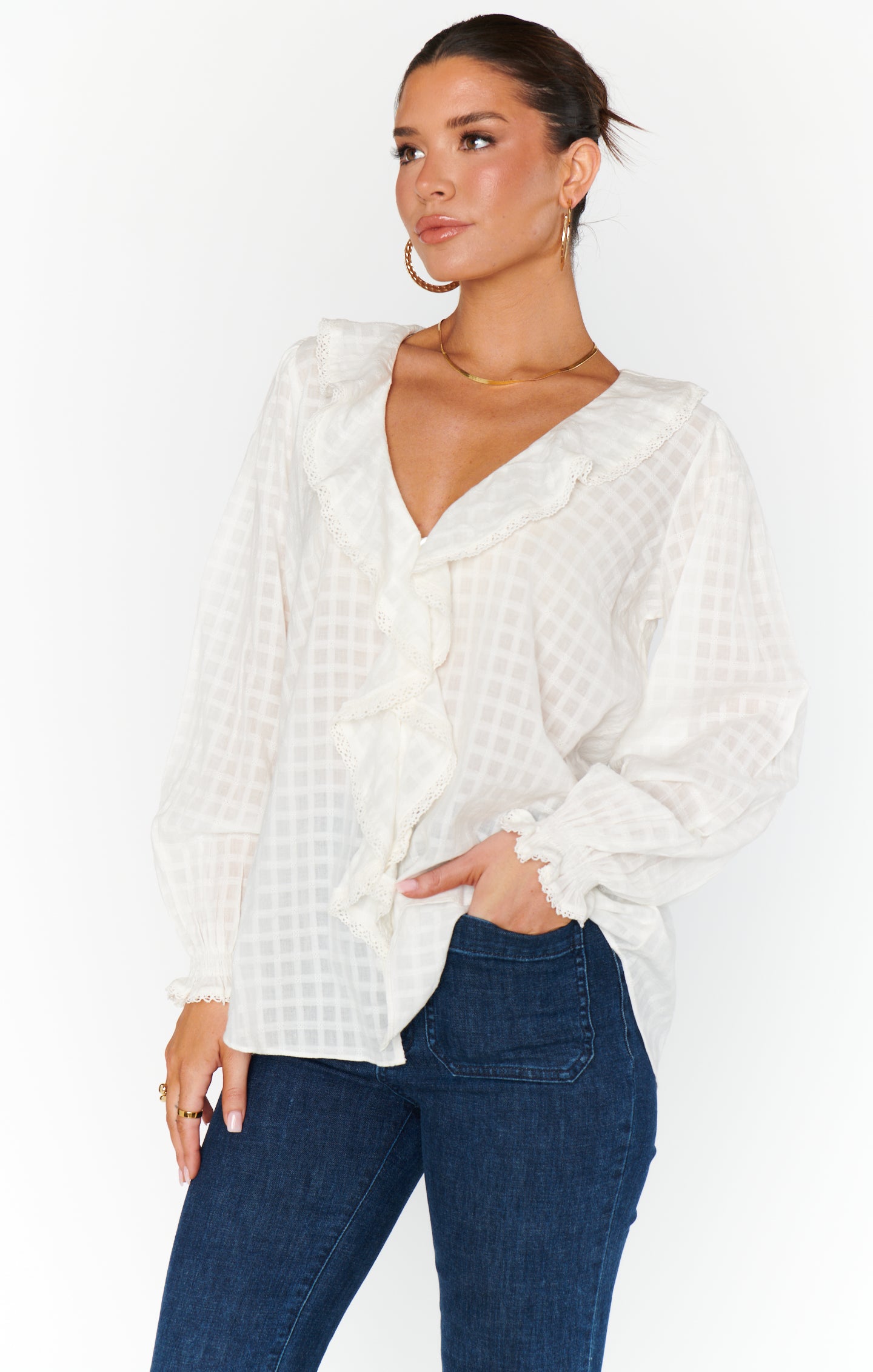 Show Me Your Mumu ‘Lydia Ruffle Top’