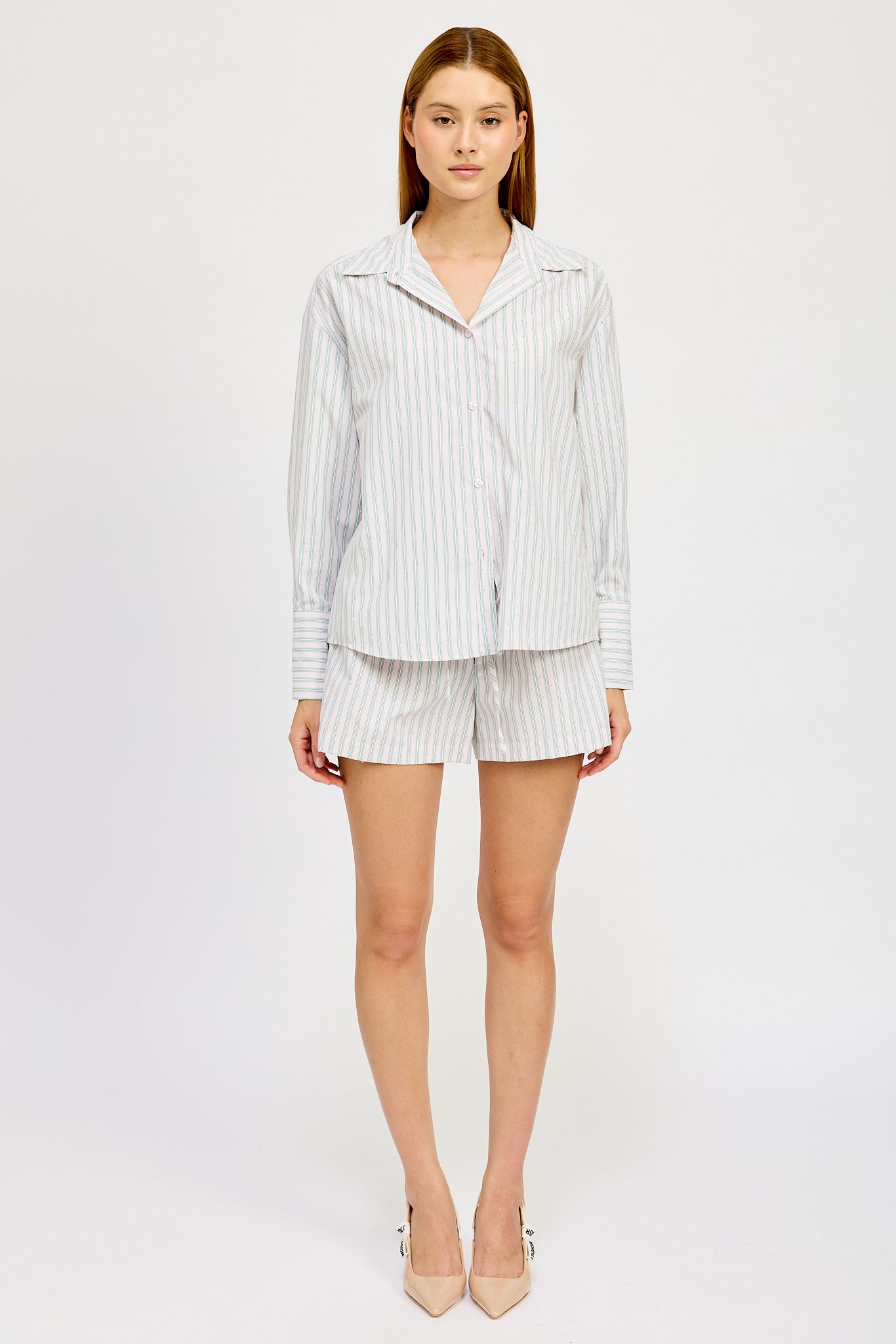 En Saison 'Haisley Stripe Shirt'