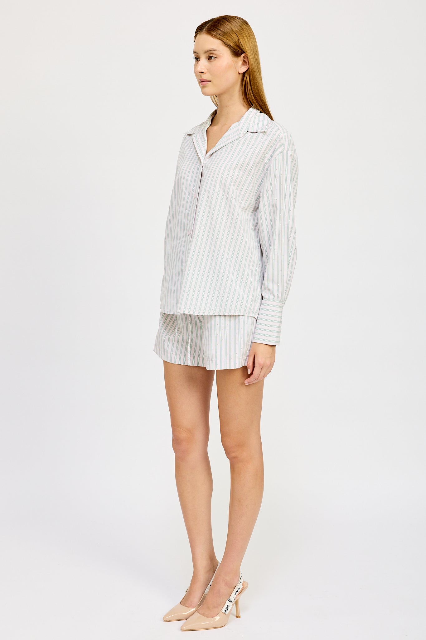 En Saison 'Haisley Stripe Shirt'