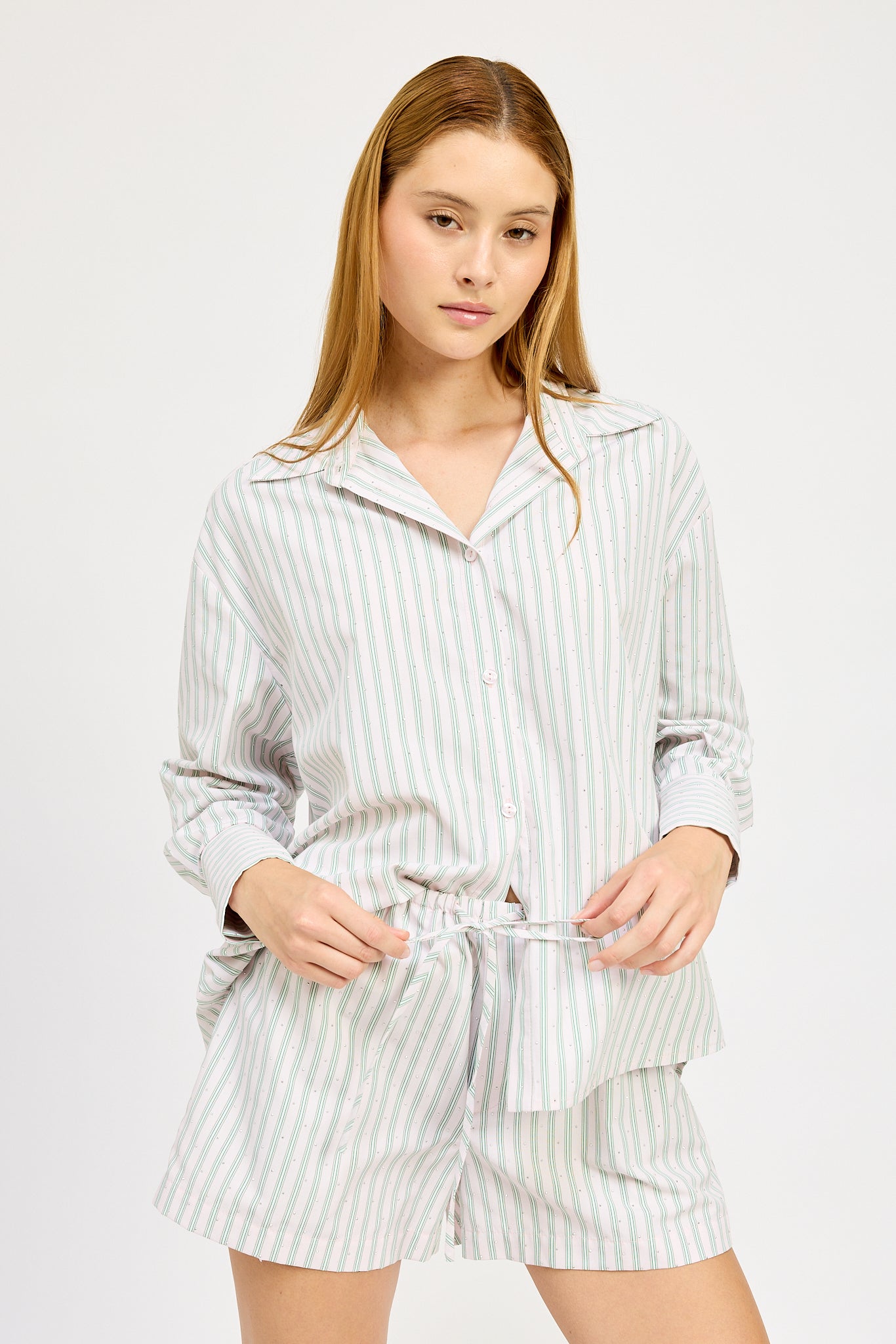 En Saison 'Haisley Stripe Shirt'