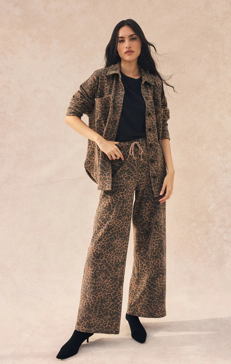 Z Supply ‘All Day Leopard Jacket’