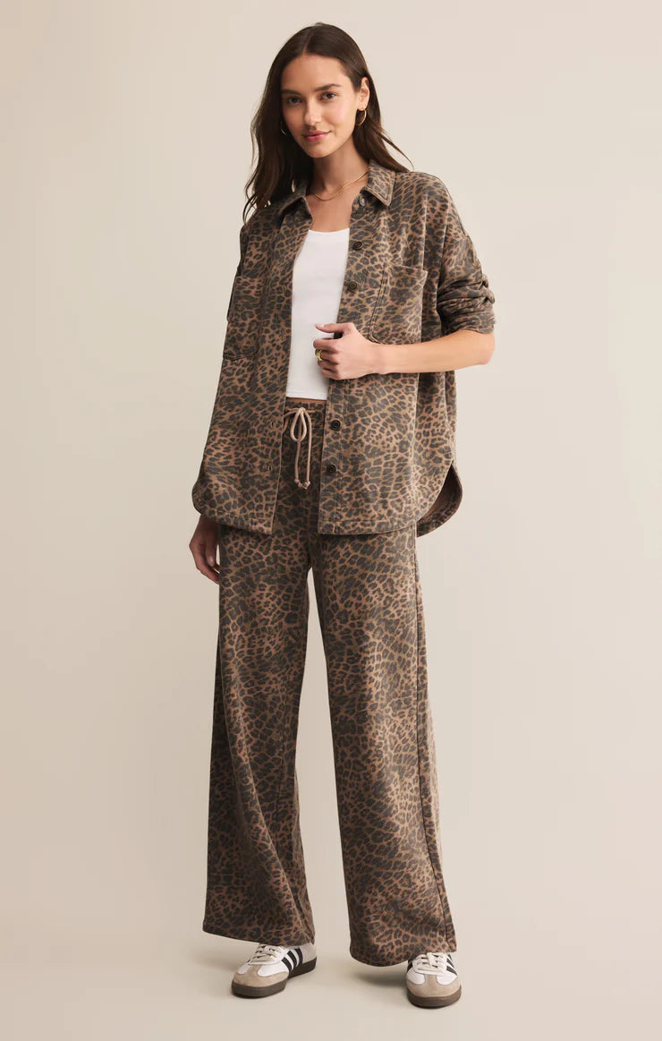 Z Supply ‘All Day Leopard Jacket’