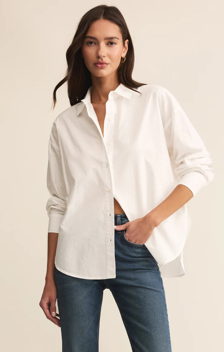 Z Supply ‘Elevated Poplin Shirt’