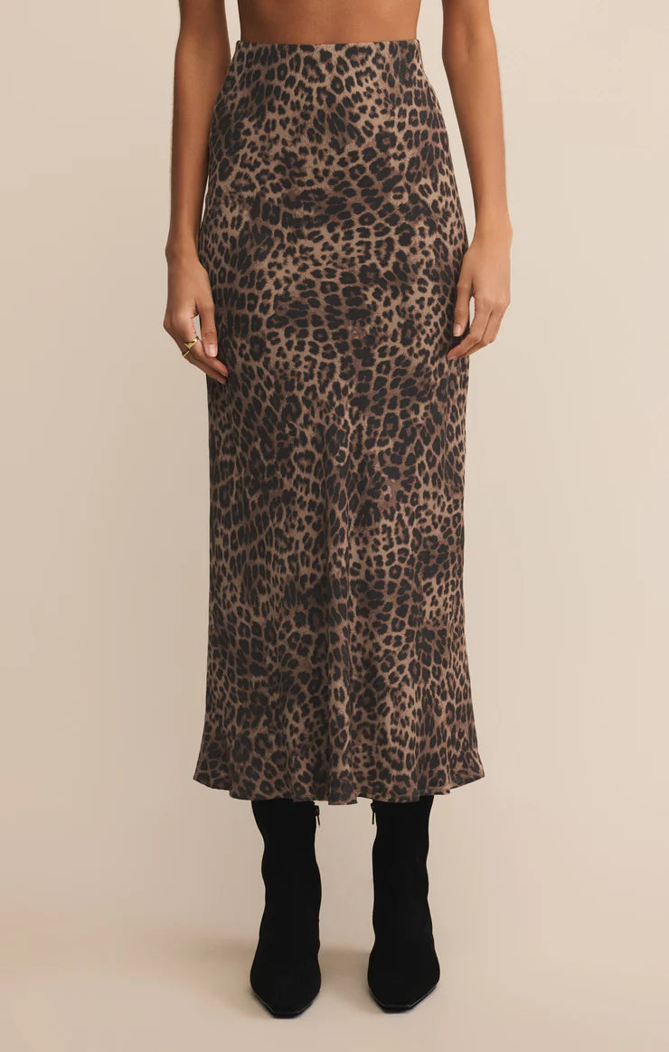Z Supply ‘Izabel Leopard Skirt’
