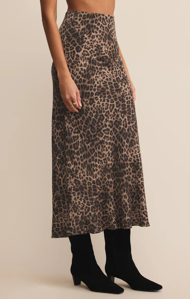 Z Supply ‘Izabel Leopard Skirt’