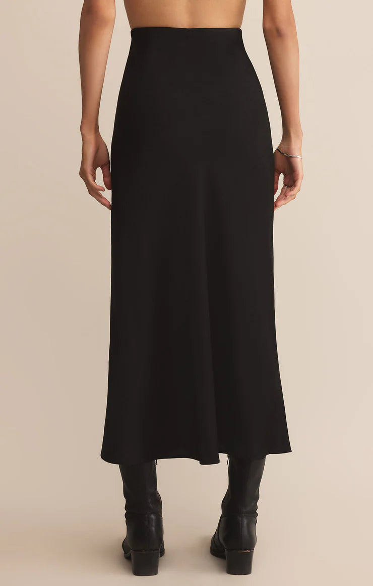 Z Supply ‘Izabel Luxe Satin Skirt’